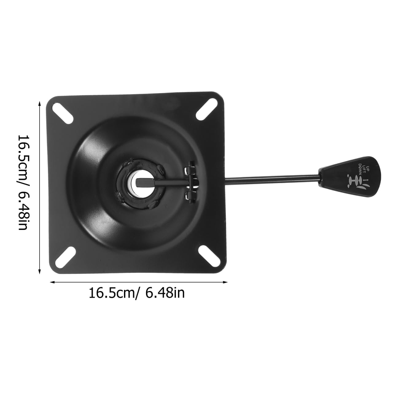 VILLFUL Chair Swivel Tilt Control Base Office Chair Base Plate Replacement Adjustable Seat Mechanism for Home Office Tilt Control Seat Mechanism Easy