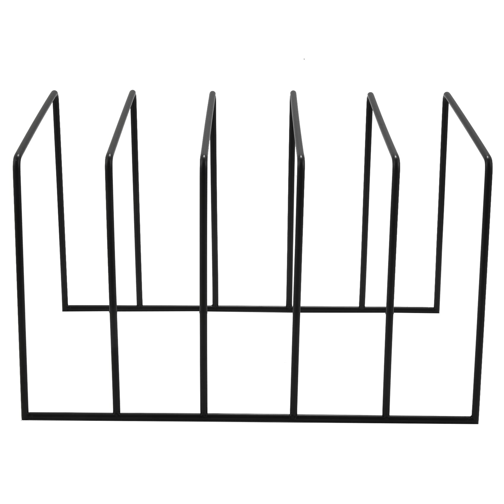 Dovhmoh Metal Vinyl Record Display Shelf Turntable Storage Shelf Exhibit Stand Holder B