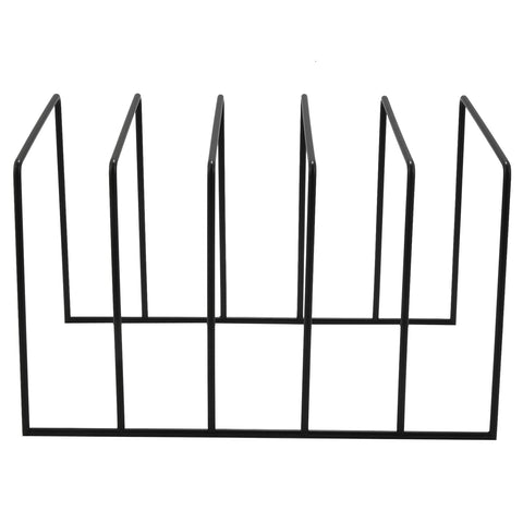 Dovhmoh Metal Vinyl Record Display Shelf Turntable Storage Shelf Exhibit Stand Holder B