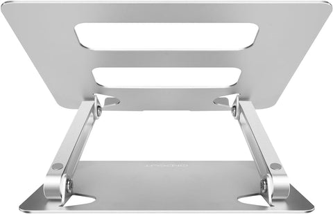 OneCut Adjustable Laptop Stand, Aluminium Alloy, Multi-Angle Stand with Heat-Vent to Elevate Laptop, Adjustable Notebook Sand for Laptop