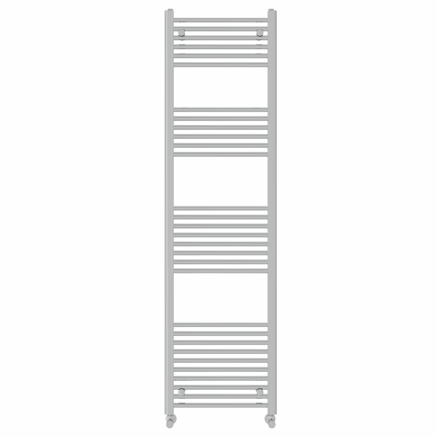 NRG Chrome Heated Towel Rail Straight Designer Radiator, 1800×500mm