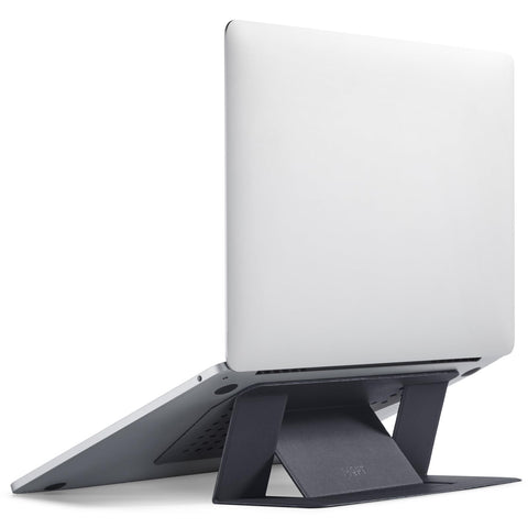MOFT Laptop Stand for Desk, Adhesive Laptop Stand with 2 Adjustable Viewing Angles, Foldable and Portable Computer Stand Compatible with MacBook Air