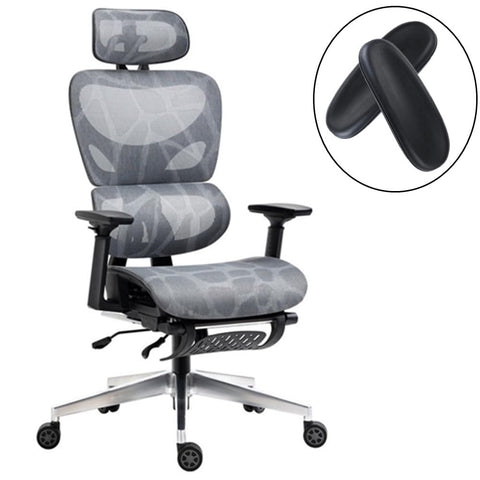 Loopunk Office Chair Armrest Covers, Replacement chair armrest pad, Elastic Chair Armrest Pads, Office Seat Hand Rest Protector, Office Part