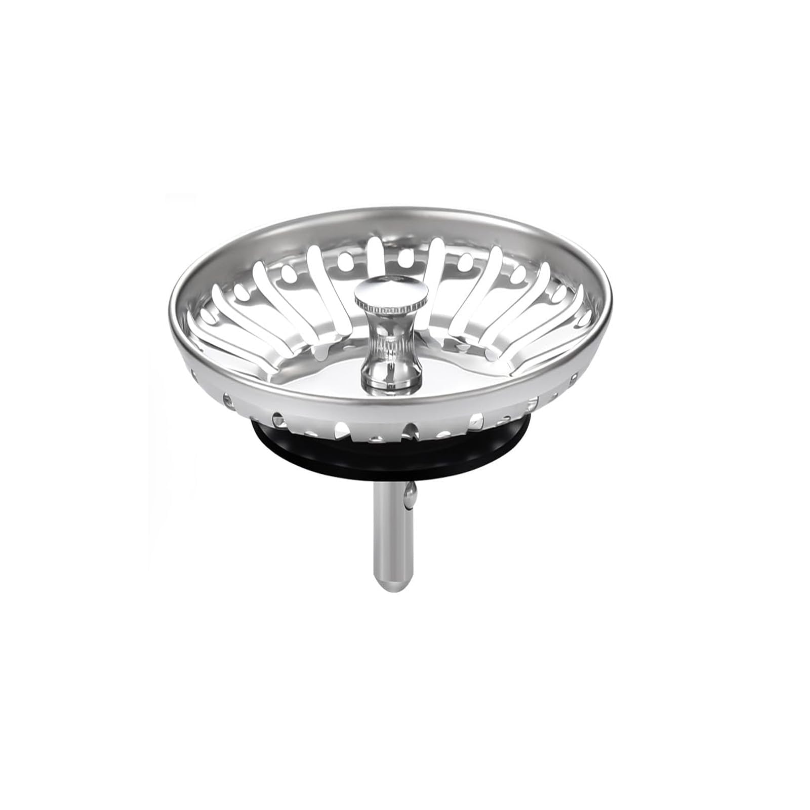 JOOTUEPO 84mm Kitchen Sink Plug Strainer Stainless Steel Strainers