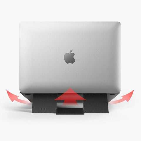Ringke Folding Stand 2, Laptop Stand, Foldable Portable Adjustable Height Ergonomia Universal Notebook PC Holder, Riser for Dell, HP, Lenovo
