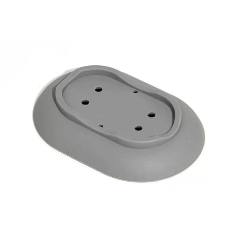 Lansonee 2PCS Silicone Soap Dish, Anti-Slip & Self-Draining Soap Holder, Flexible & Portable Shower Box, Soft & Durable for Kitchen