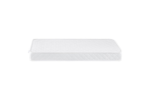 Kidsaw, Medium Firmness, Sprung Toddler Cotbed Mattress, White, 140 x 70