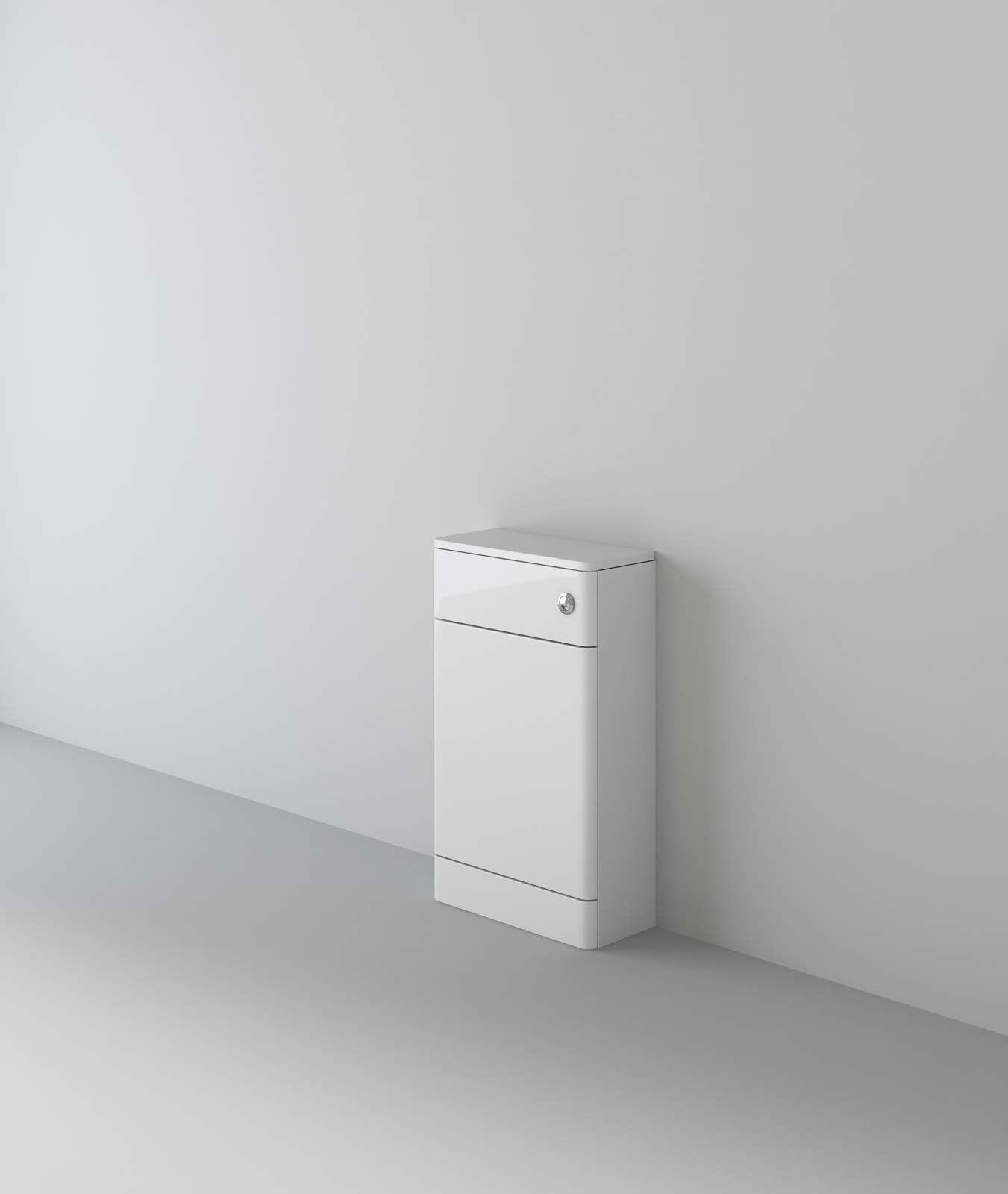 VeeBath Cyrenne Floor Standing WC Back to Wall BTW Toilet Cabinet with Open Access Cistern Unit