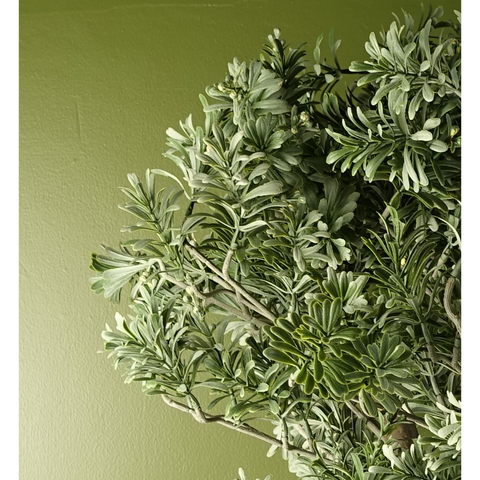 Artificial Artemisa Evergreen Shrub Plant