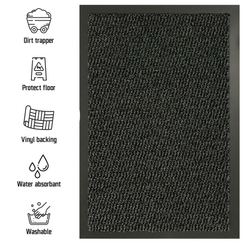 Anthracite BARRIER MATT - 90 X 200