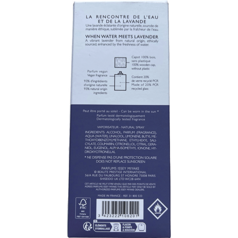 Issey Miyake Solar Lavender Eau De Toilette Spray 50ml