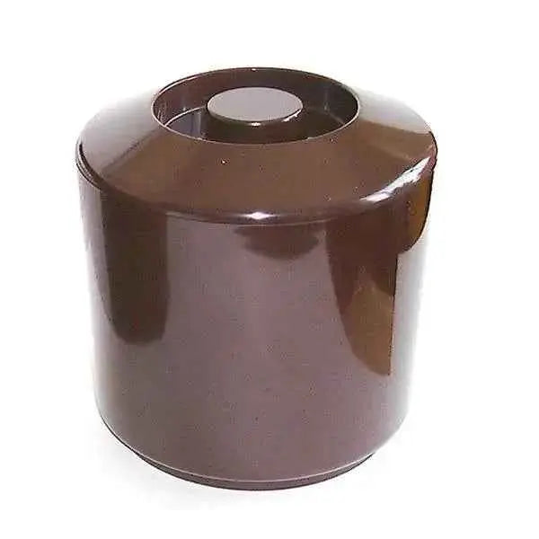 6 Pint Ice Bucket, Round, Brown