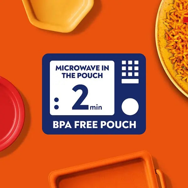 Bens Original Spicy Mexican Microwave Rice 220g (Case of 6)