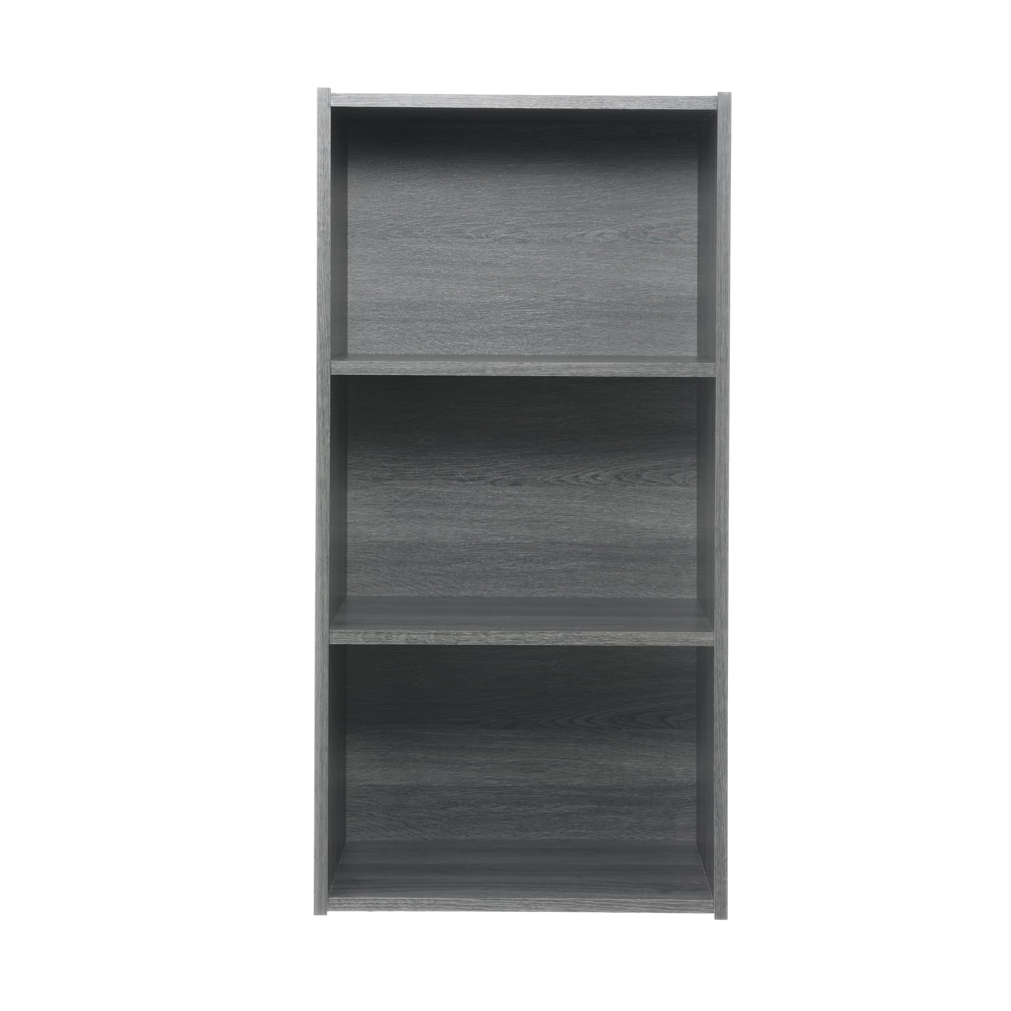 Iris Ohyama, 3-Tier Medium Bookcase/Wooden Shelving/Cube Bookcase/Book Cabinet/Cabinet with shelves, Modular, Design, Office, Living Room, Entry