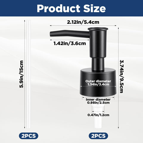 28/400 Thread Size Soap Pump Replacement, Soap Dispenser Pump Replacement