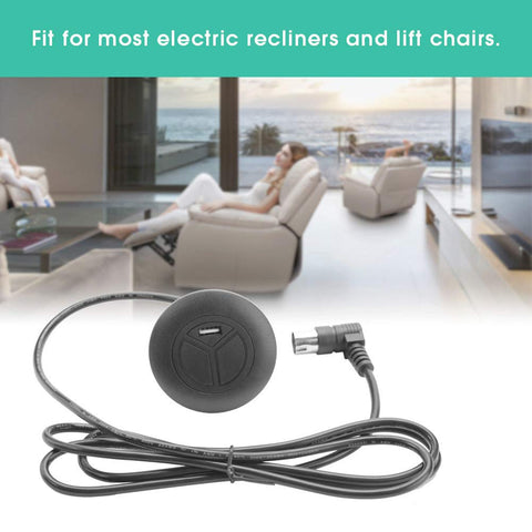 Electric Recliner Switch, 2 Button Hand Control Power Recliner Switch, Hand Controller Switch for Electric Recliner Lift Chair Sofa