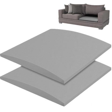 Cumnvulnt 2 Pcs Sofa Cushion Support, High Density Sponge Sofa Support Boards, 50 x 50cm for Sagging Seat, Sofas Foam Cushions Replacement (grey)