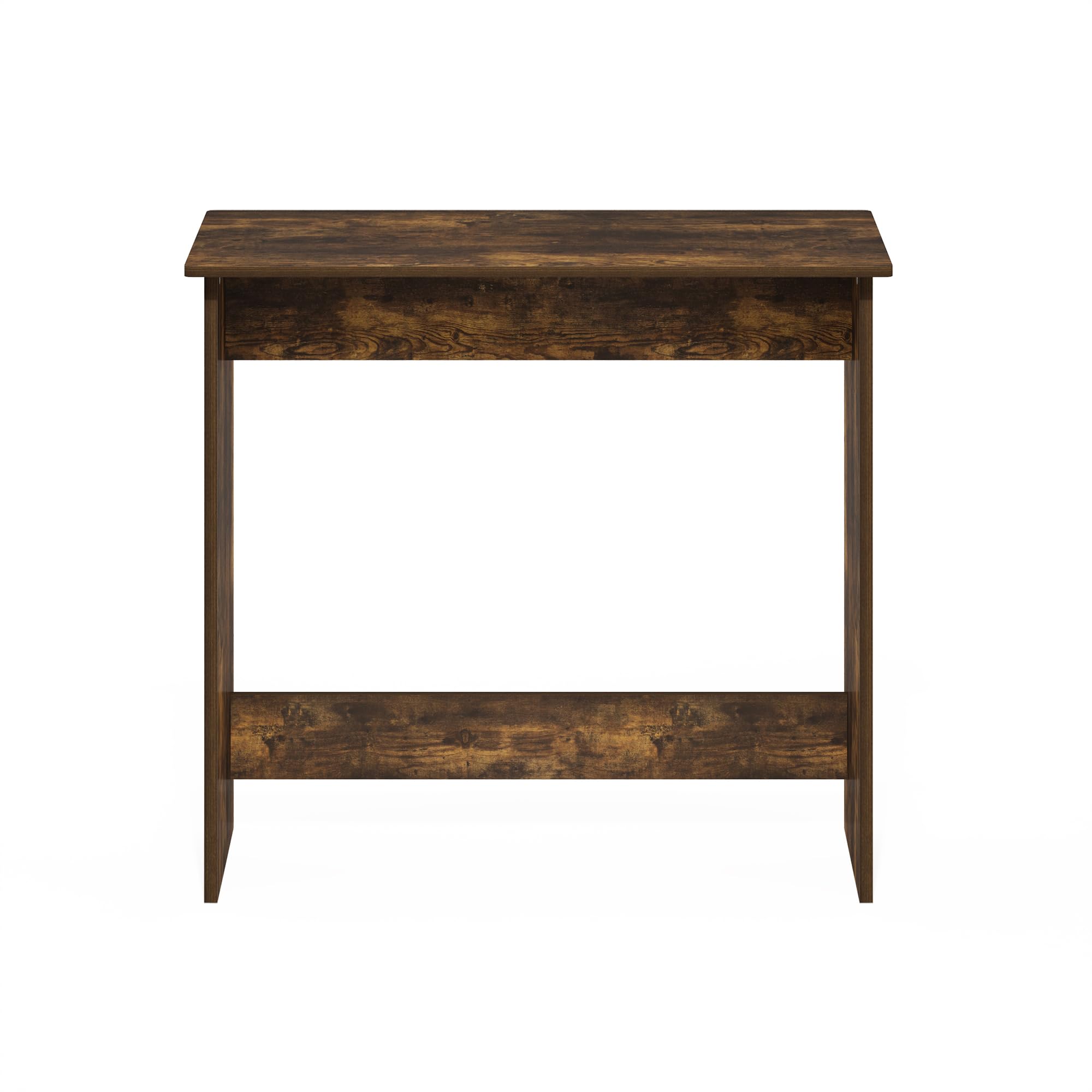 Furinno SIMPLISTIC Small Desk, Gaming Desk, Computer Desk, Office Desk for Home Office, Bedroom, Study Room, Dorm, Amber Pine