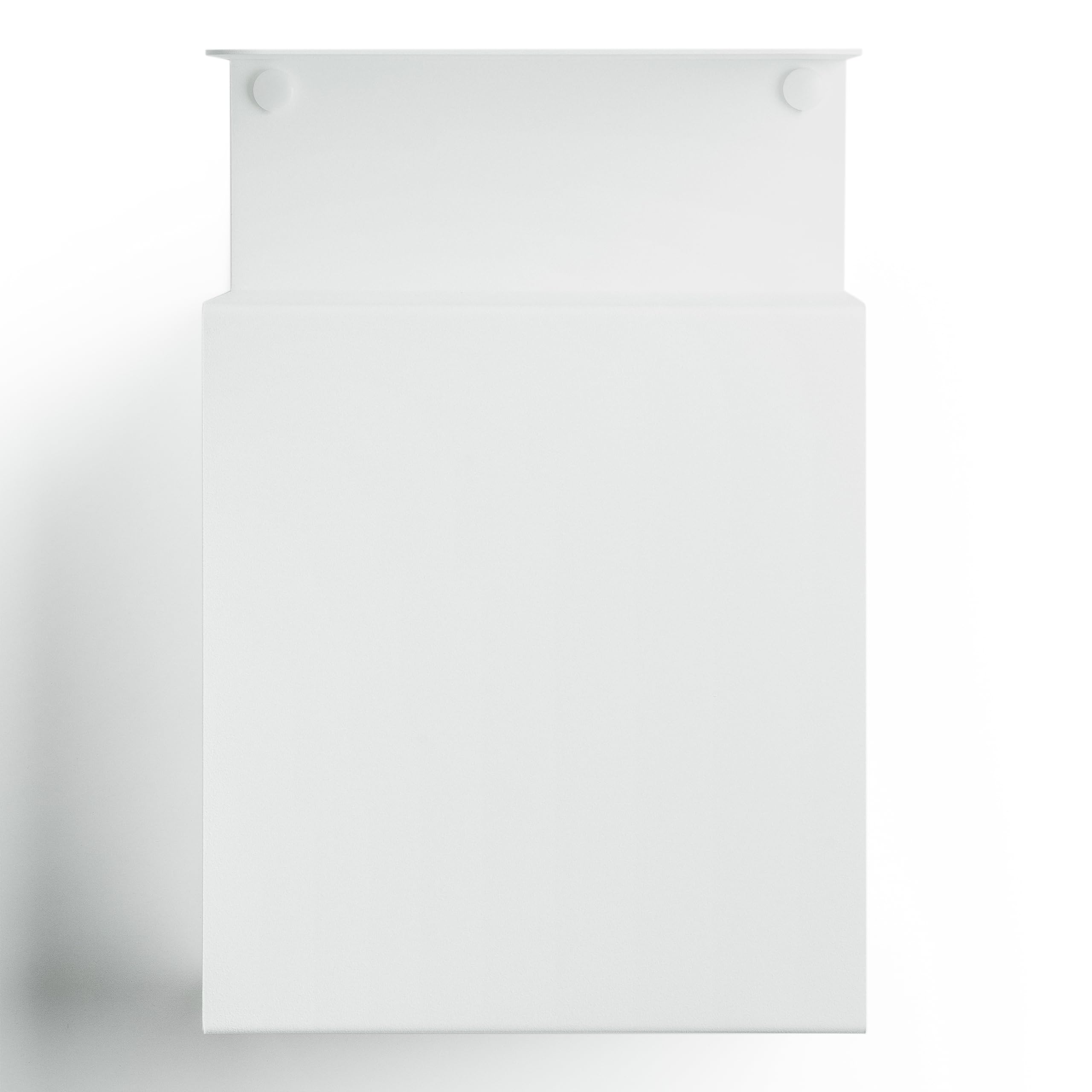 etterr | Bedside Cabinet | 100% Steel | Made in Europe | White Bed Side Table | Floating, Narrow