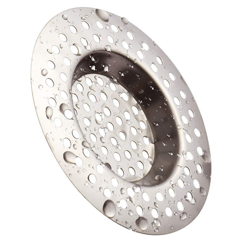 Macco 3 Pack Sink Strainer in Kitchens and Bathrooms Plug 78mm Diameter Hair Catcher for Bathtub Shower（90 holes)