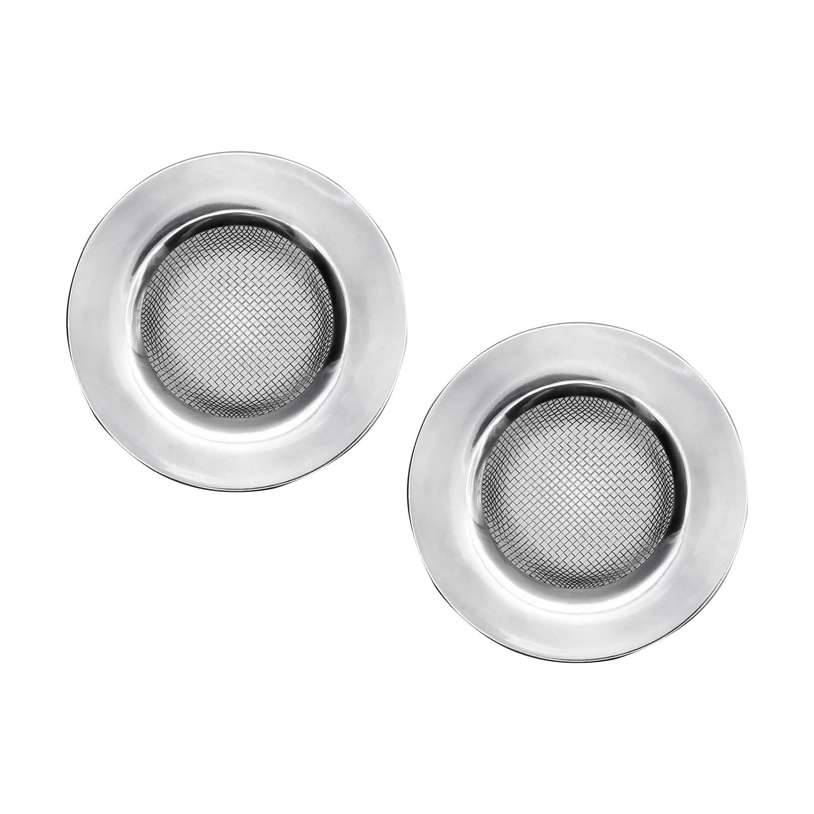 Stainless Steel Kitchen Sink Strainer Plug,Sink Strainer for Shower,2pcs