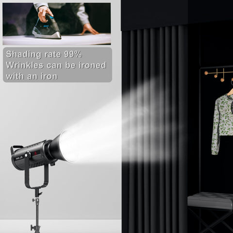 Clothing Store Fitting Room, Movable Square Changing Room, DIY Temporary Locker Room with Shading Curtain and Hook Up