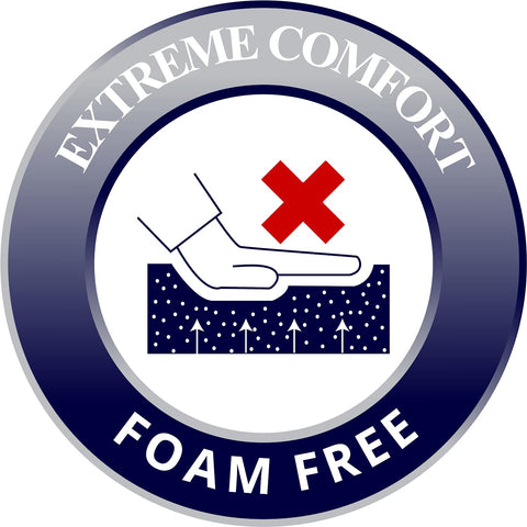 eXtreme comfort ltd The Diamond Wave Comfortable Conventional 9" Deep Spring Mattress From (2ft6 by 5ft9 Shorty Small Single)