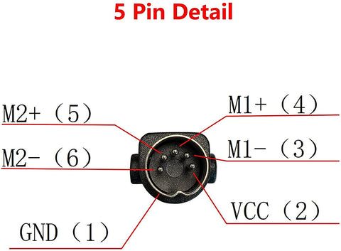 BaiDian Recliner Controller 2 Buttons 5 Pin with Child Lock for Power Recliner Lift Chair Electric Sofa Hand Control Parts