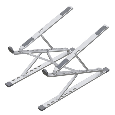 Desire2 Foldable X Plus, Height-Adjustable Notebook and Computer Stand, Aluminium Alloy Stand, Stylish Home Office Accessory, Tablet and Laptop Holder