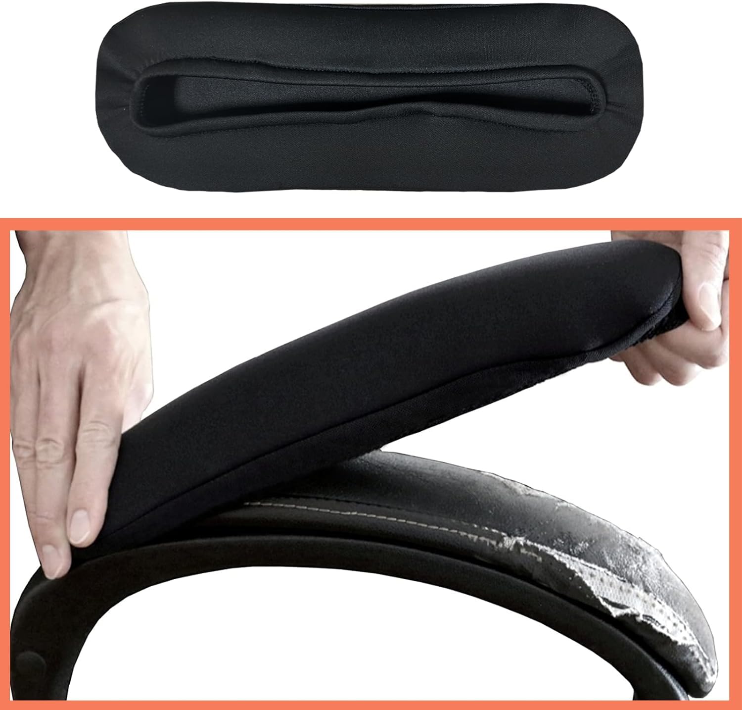 DHXYZZB Office Computer Chair Arm Covers, Thickened Armrest Cover Arm Rest Protector
