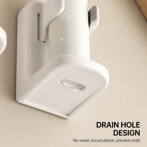Toski Electric Toothbrush Holder Wall Mounted, 2 PCS Tooth Brush Holder