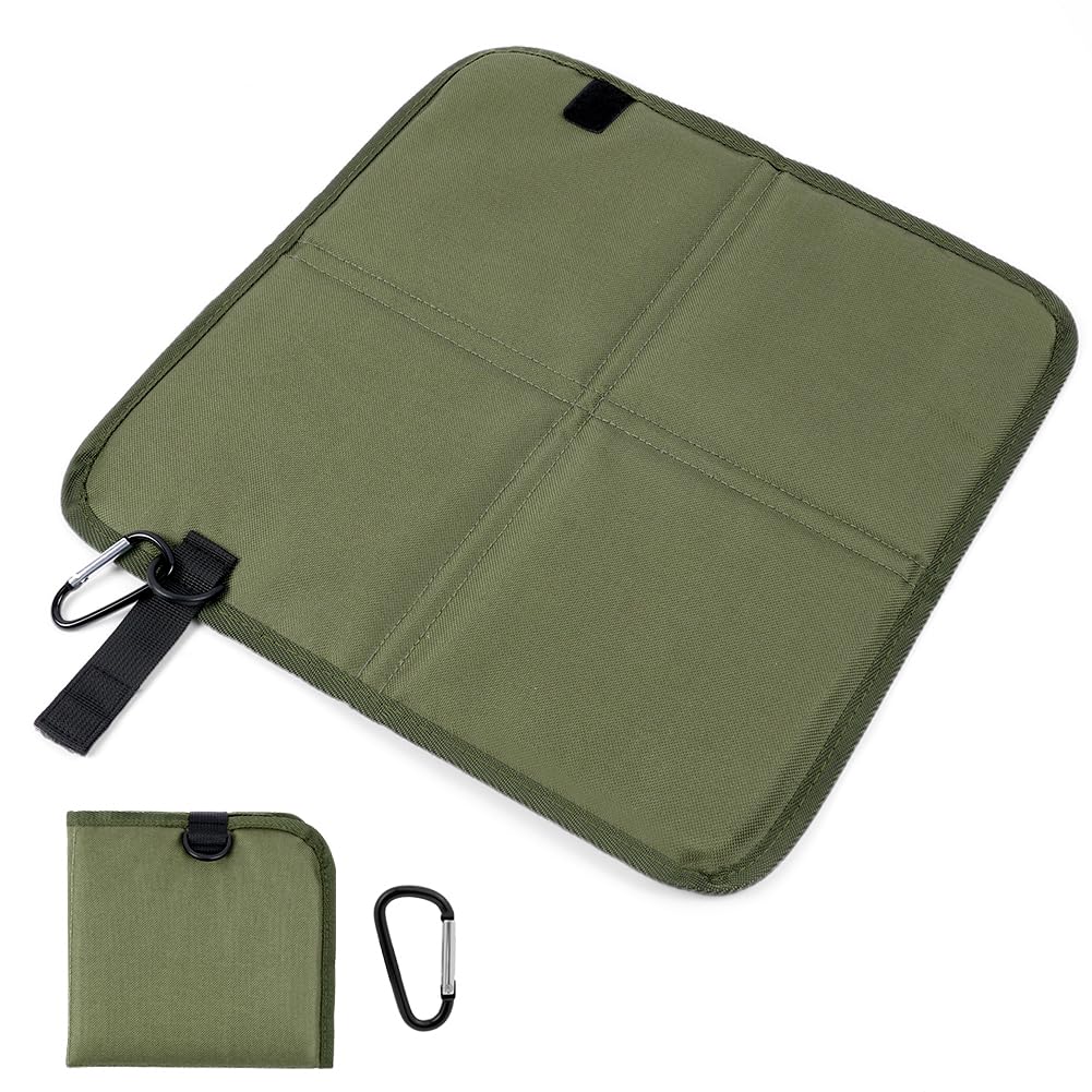 OSDUE Folding Hiking Sit Mat, 36cm x 36cm Waterproof Sitting Mat for Hiker