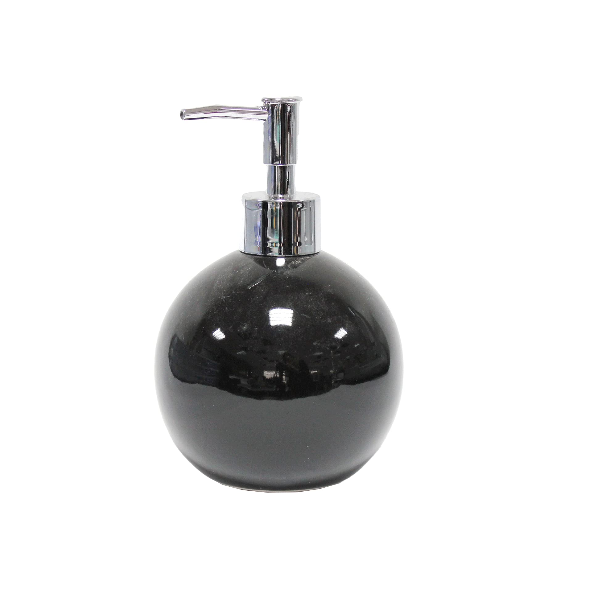 douceur d'intérieur, Soap Dispenser (Diameter 9.7 x 16 cm) Bullea Indigo, Ceramic