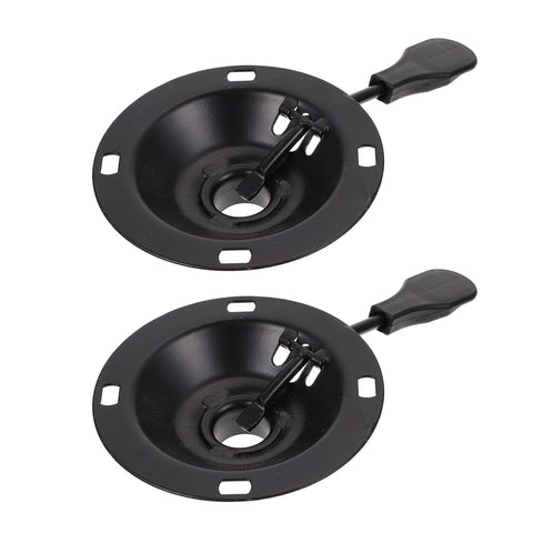 NUOBESTY Chair Chassis Round Tray 9.84 in Swivel Chair Bracket Metal Base Plate Replacement Accessories for Office Seating and Home Use