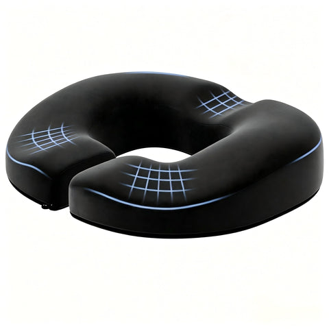 Benazcap Donut Pillow Seat Cushions, Tailbone Support Cushion, Slightly Firm
