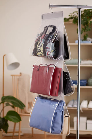 Domopak Handbag Organizer, Transparent, 36 x 120 x 2 cm