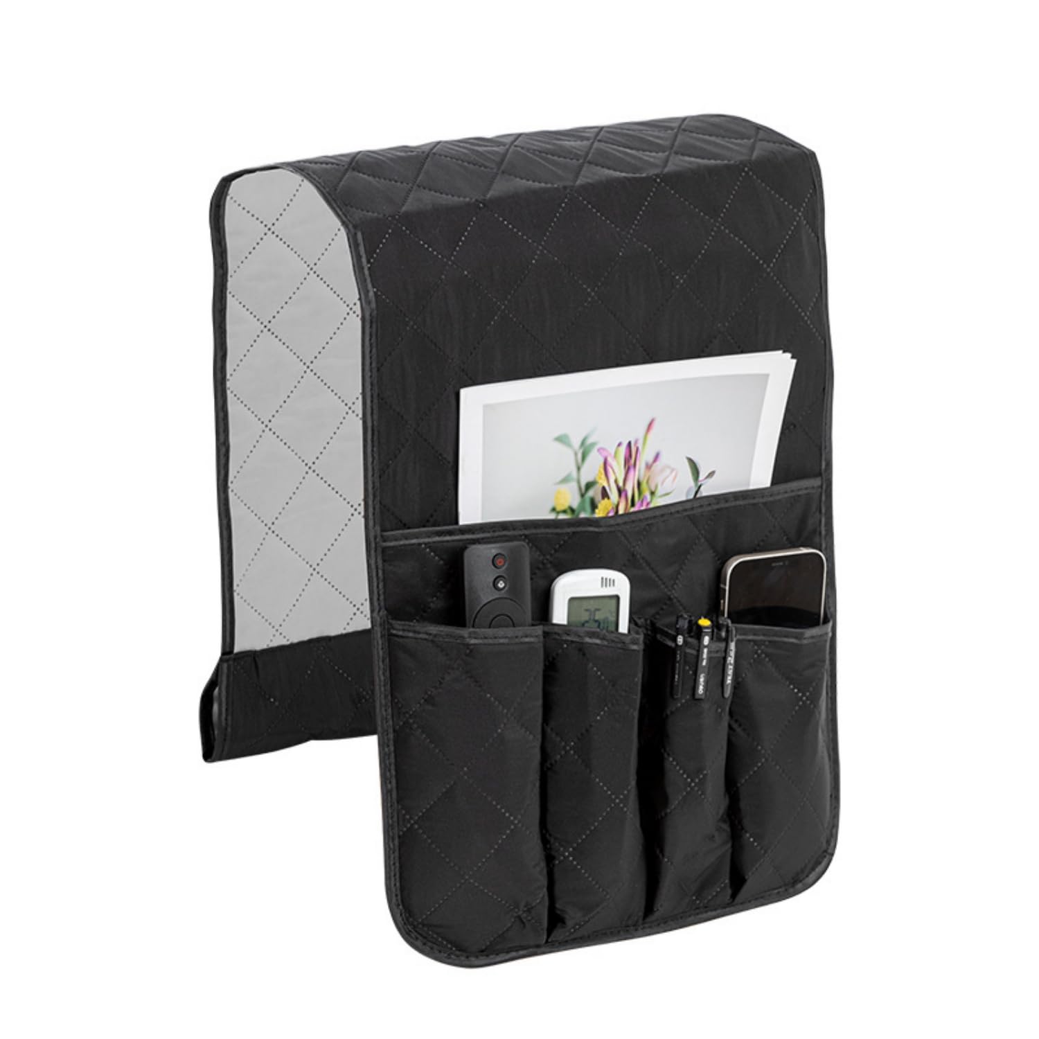 Waterproof Sofa Couch Chair Armrest Storage Organizer Antiskid Hanging Caddy Pocket TV Remote Control Holder Durable Space Saver Sofas Tidy Arm Rest