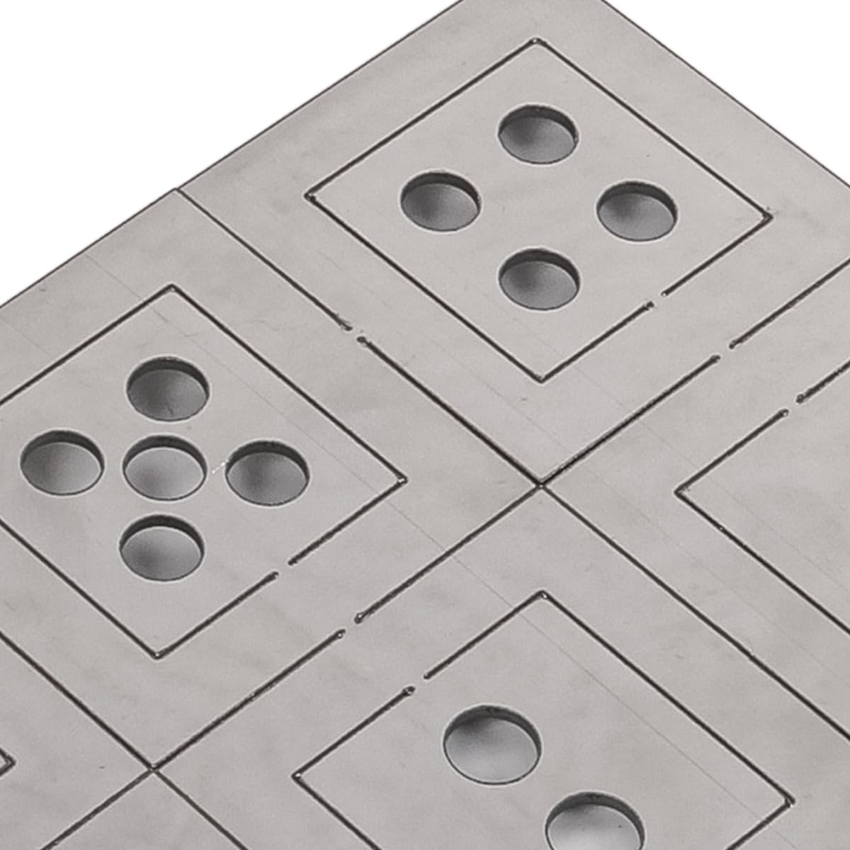 VOANZO Stainless Steel Welding Mold Welding Plate Practice Beginner Welding Practice Novice Practice Welding Sheet Dice Welding Kit Low Carbon Steel