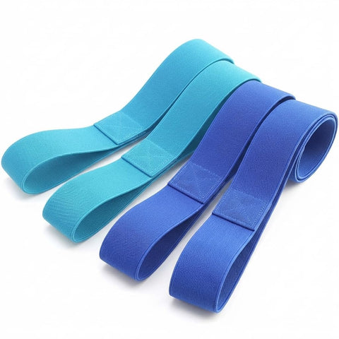 4 Pack Beach Towel Bands for Sun Loungers, Elastic Towel Holders for Beach Chairs, Windproof Sunbed Straps for Cruise, Poolside, Vacation Accessories