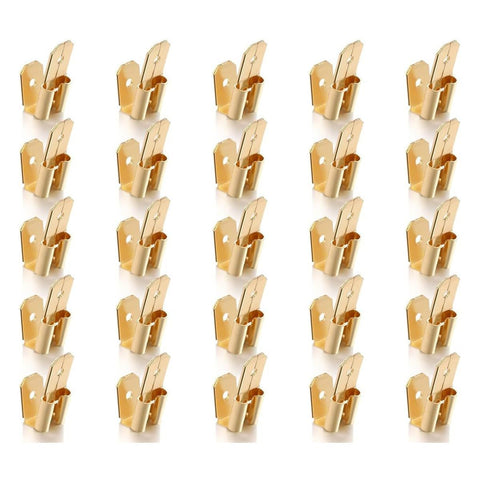 VOANZO 25PCS Electrical Double Male Female Adapter 3 Way Adapter Dual Male Electrical Double Male Female Adapter
