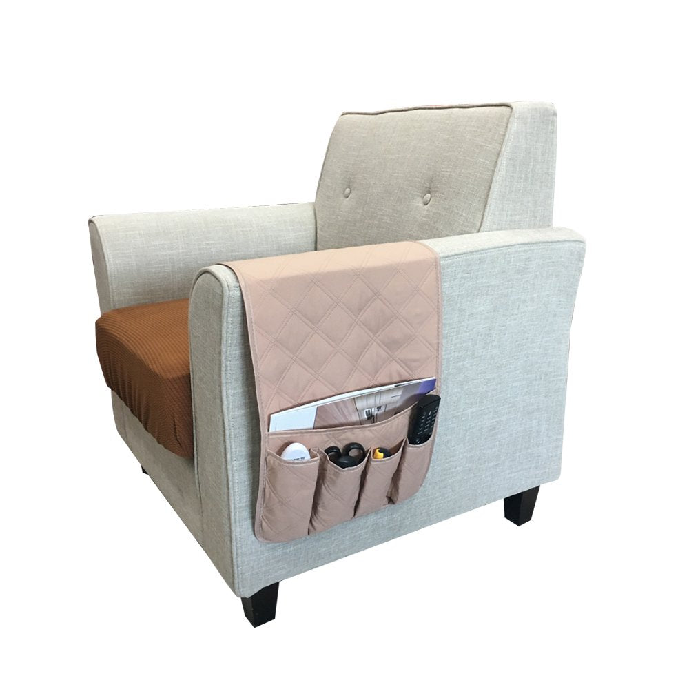 BEISIJIA Sofa Armrest Organiser, Hanging Caddy Storage Bag for Armchair Couch, Remote Control Holder for Phone, Books, Magazines, Glasses