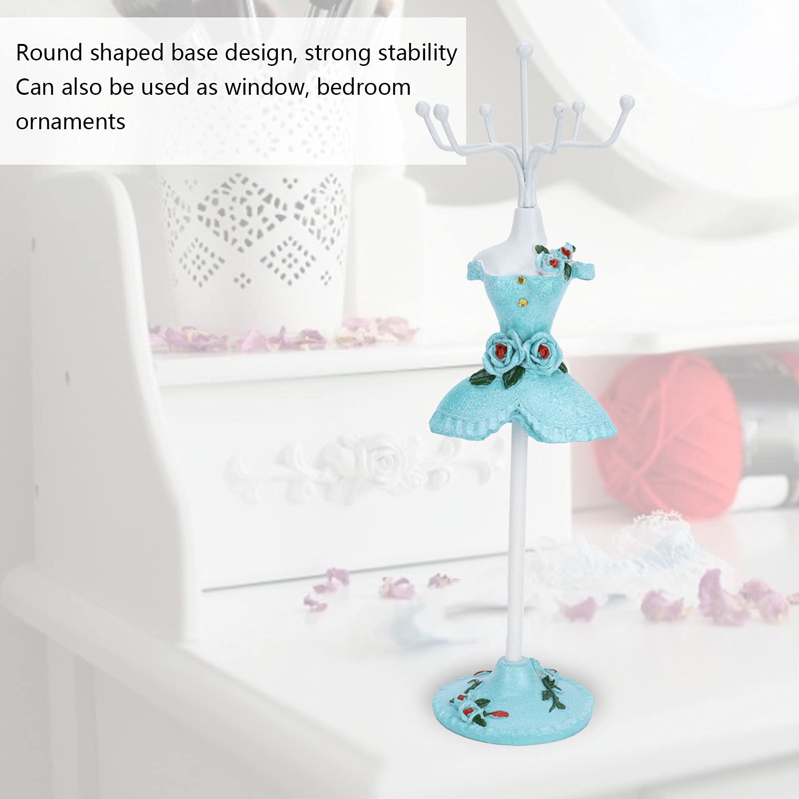 Jewelry Display Stand, Model Dress Earring Necklace Ring Jewelry Holder
