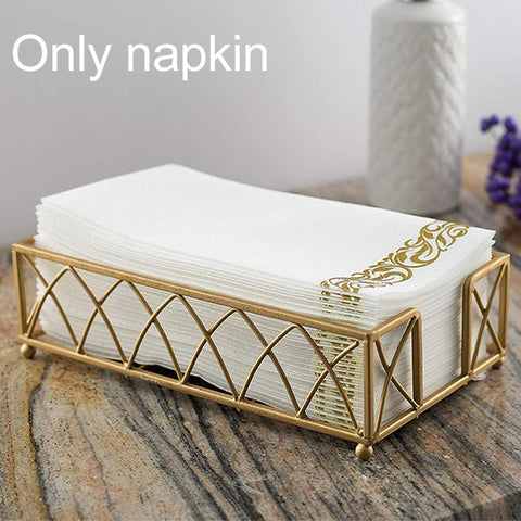 50 Disposable Guest Towels Dinner Napkin,Table Napkins Soft and Absorbent Linen-Feel Paper Hand Towels Bathroom Hand Napkins for Kitchen, Parties
