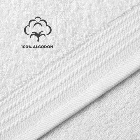 Degrees home - Set of 2 bidet towels - Bath towels - Small towels - 100% Cotton - 480 g/m2-30x50 cm