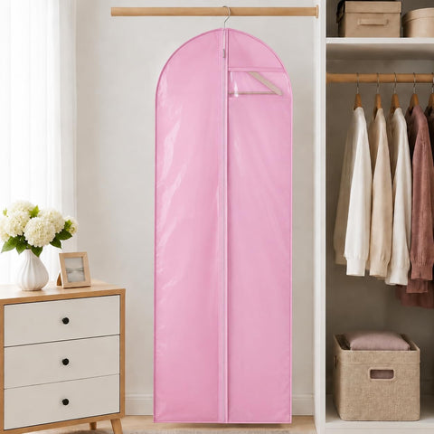 Niviy Wedding Dress Bag 60 x 180 cm, Long Dress Garment Cover with Handle