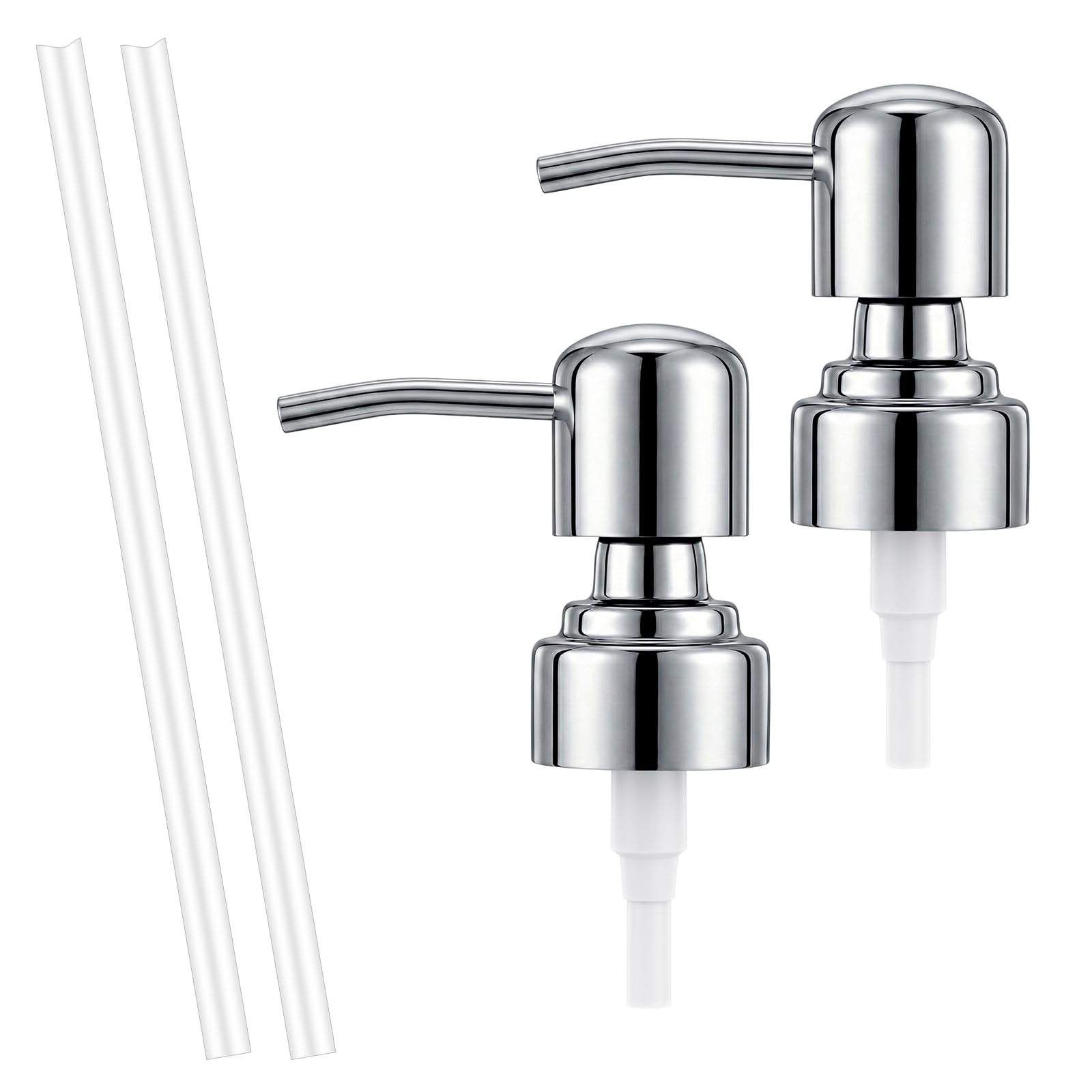 2 Pack Silver Replacement Pump for Soap Dispenser