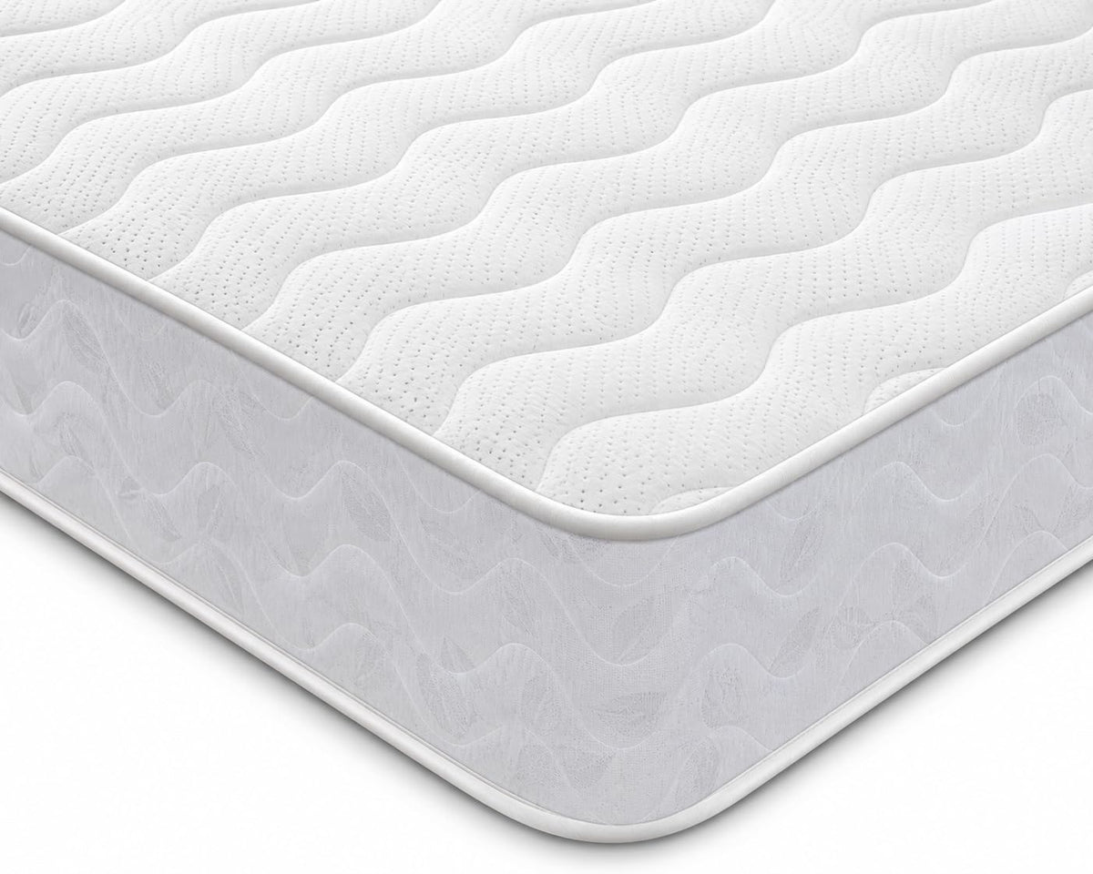 Starlight Beds Wave Budget Sprung Small Single Mattress with Foam Layer