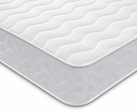 Starlight Beds Wave Budget Sprung Small Single Mattress with Foam Layer