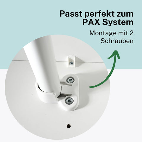 KOMPLEMENT 130527 Clothes Rail compatible with IKEA PAX