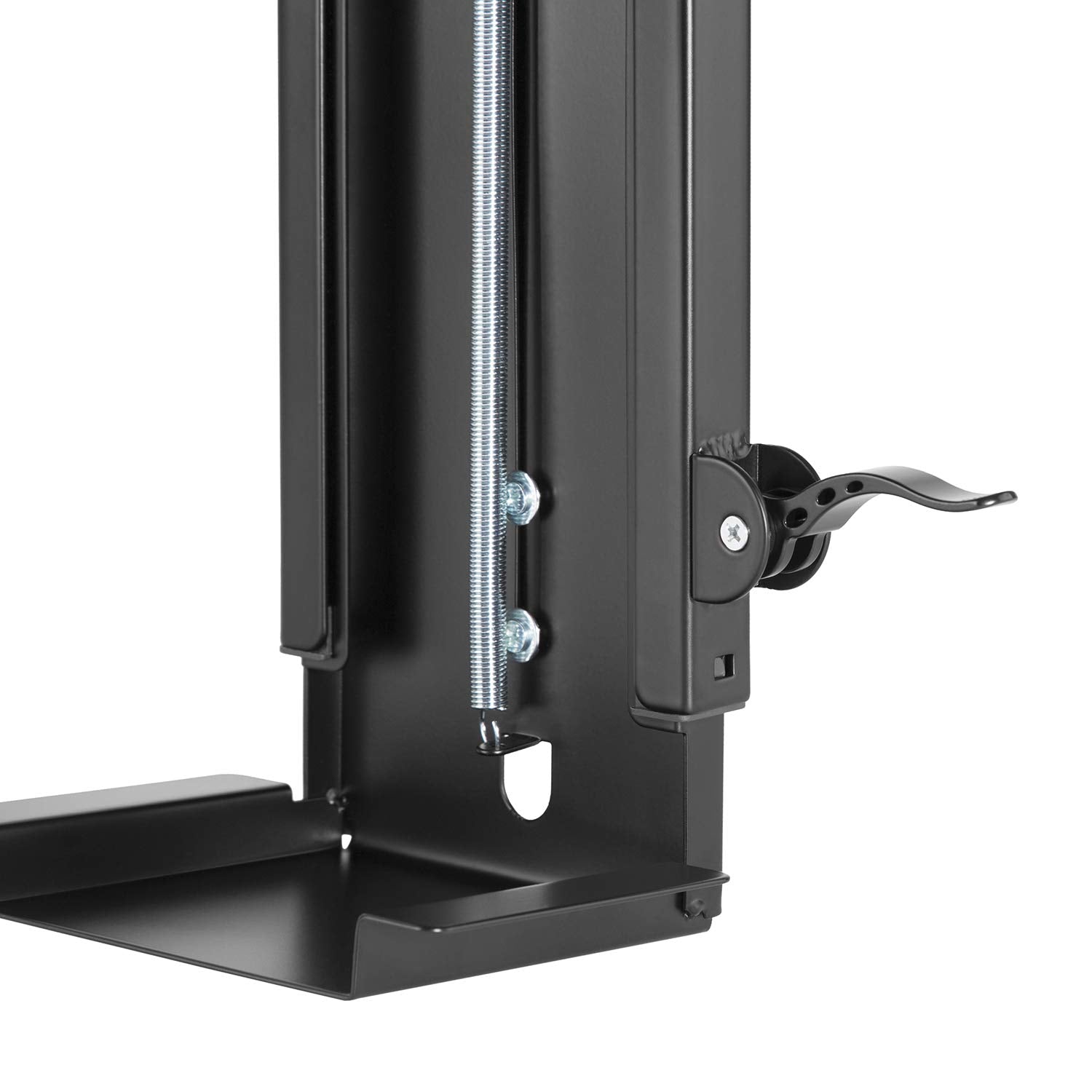 Maclean MC-885 B Universal Computer Desk Holder PC Station Workstation Holder Under Table Up To 10kg Extendable Swivel 360 °